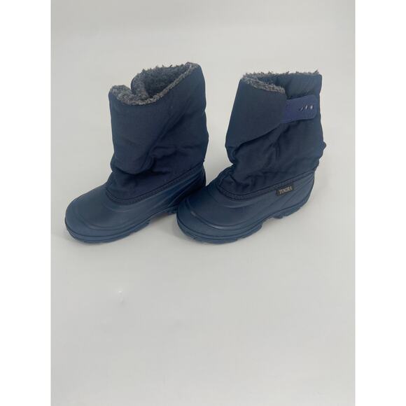 Tundra Cico Navy Blue Toddler Snow Boots - Size 10 - Picture 2 of 7
